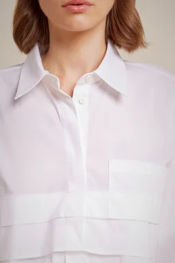 Camicia Con Tulle-Liviana conti New