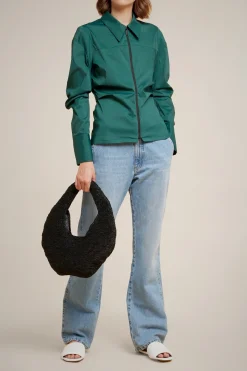 Camicia Con Zip-Liviana conti Fashion