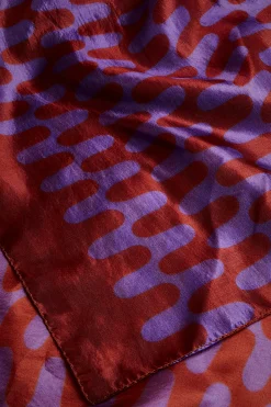 Foulard Stampa Onde-Liviana conti Flash Sale