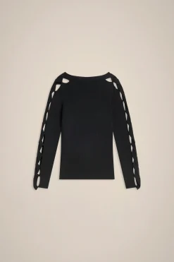 Maglia Maniche Con Intreccio-Liviana conti Cheap