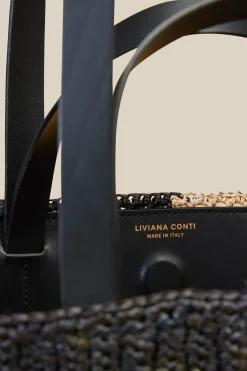 Maxi Tote A Righe-Liviana conti Shop