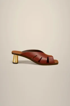 Mule Motivo Cut Out-Liviana conti Clearance