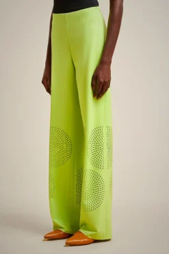 Pantalone Con Laser-Liviana conti Shop