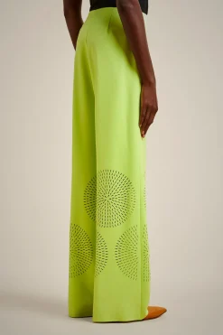 Pantalone Con Laser-Liviana conti Shop