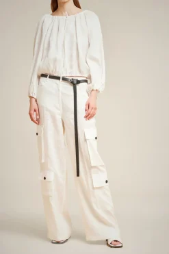 Pantalone Con Tasche-Liviana conti Flash Sale