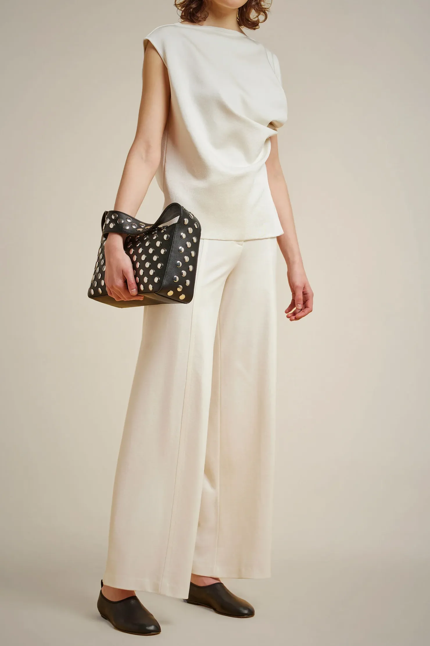 Pantalone Gamba Ampia-Liviana conti Shop