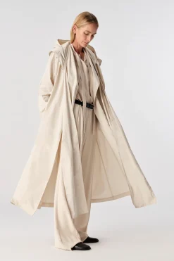 Trench Con Cappuccio-Liviana conti Flash Sale